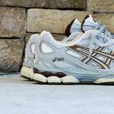 Mens Asics Gel-NYC (Cream/Cement Grey)