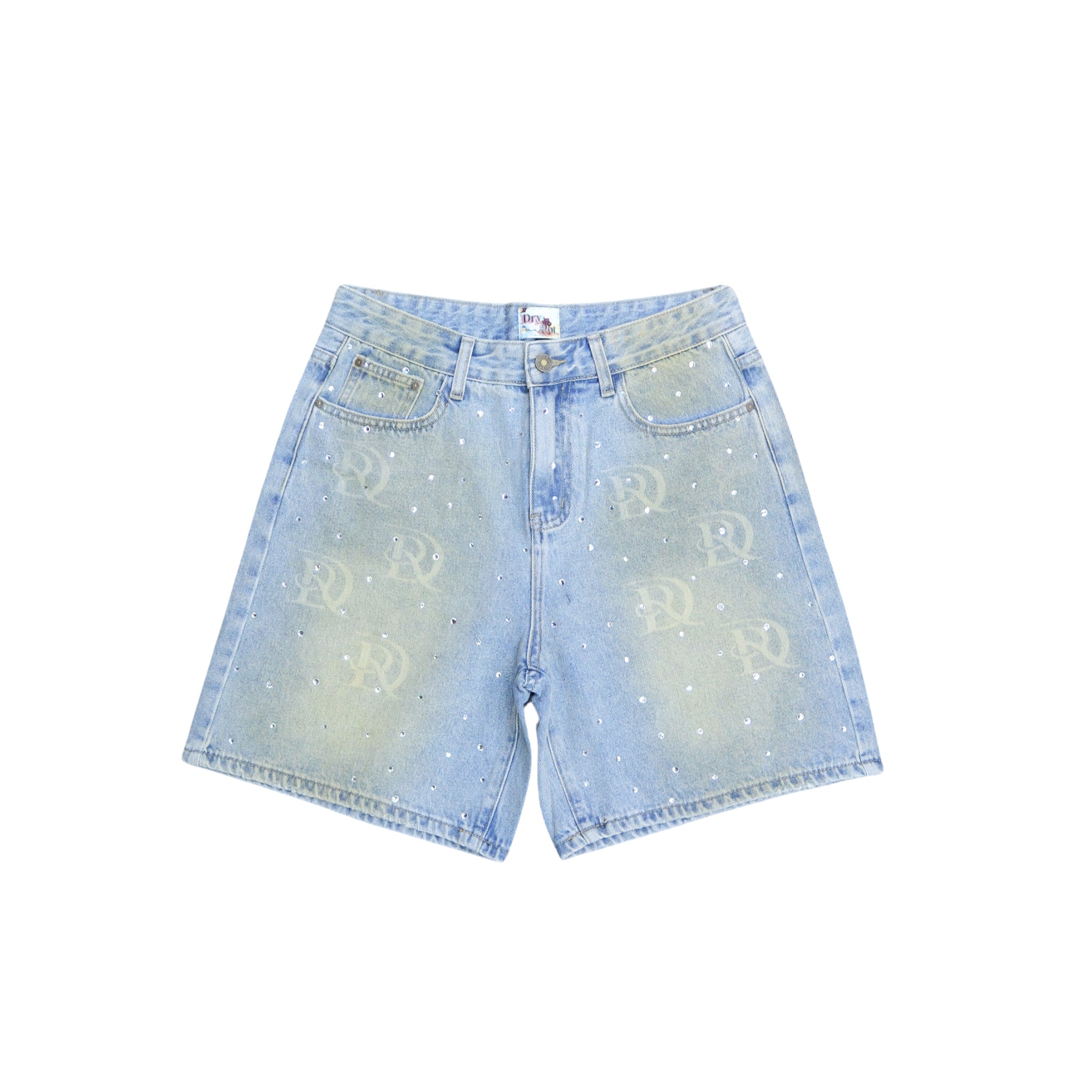 DRY ROT "MINED" DENIM SHORTS 2.0 (Light Wash) - Dry Rot