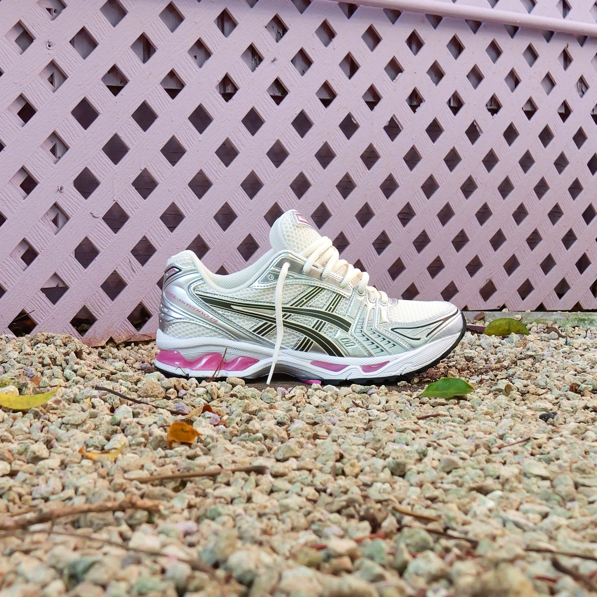 Mens Asics Gel-Kayano 14 (Cream/Sweet Pink) – SNEAKER TOWN