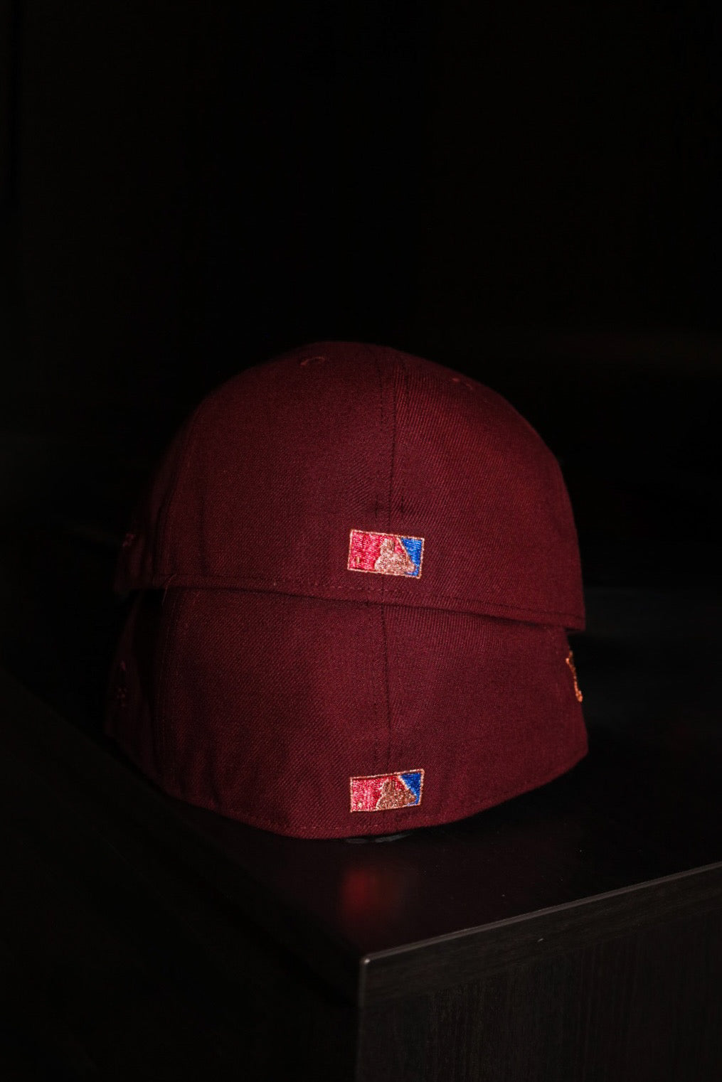 New Era Houston Astros 2005 World Series Side Patch Fitted (Maroon/Black)