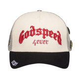 Godspeed GS Forever Trucker Hat (White/Black)