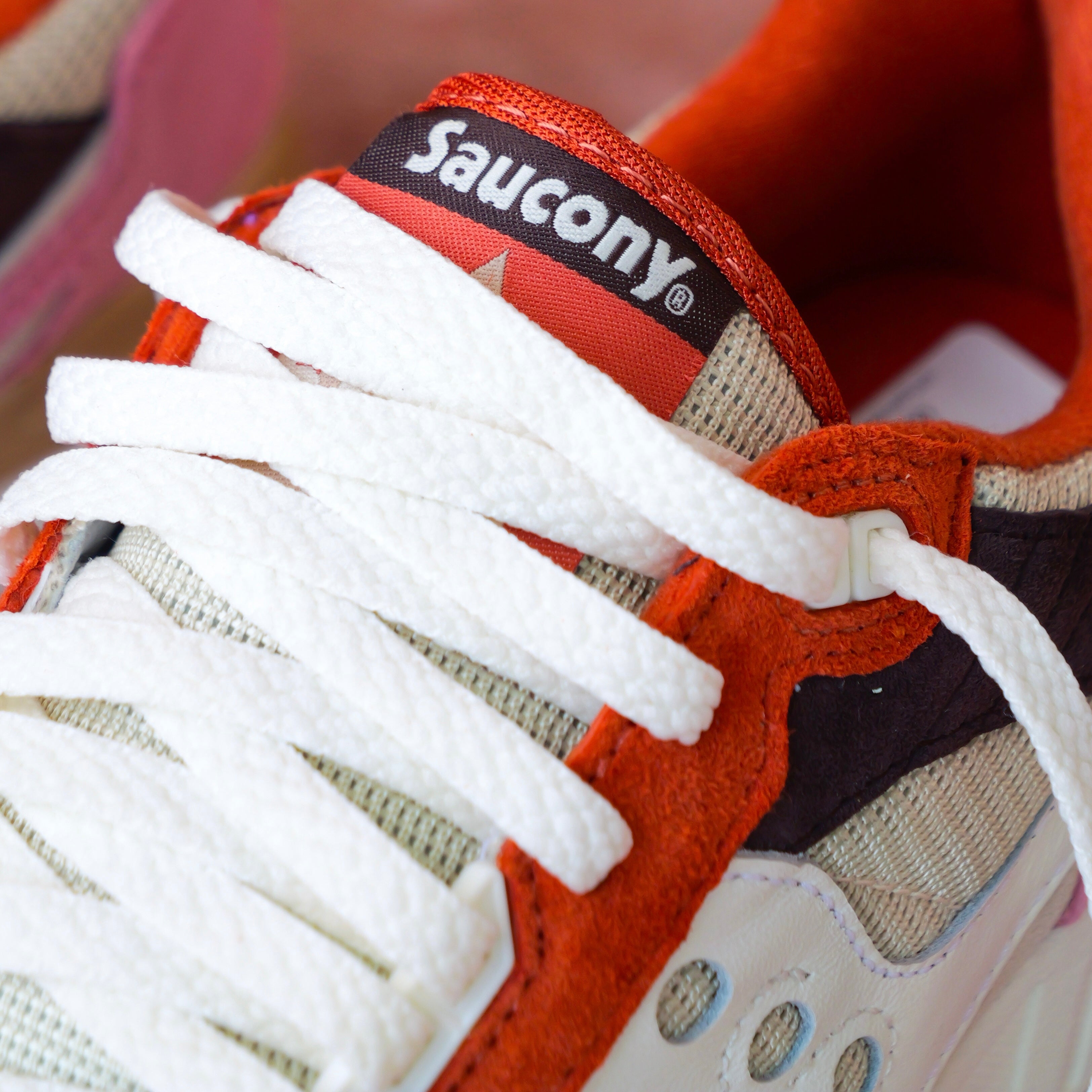 Mens Saucony Shadow 5000 (Eggshell/Rust)
