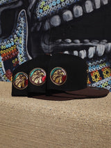 New Era Houston Astros Mexico Agila Side Patch Grey UV 59Fifty Fitted (Black/Walnut)