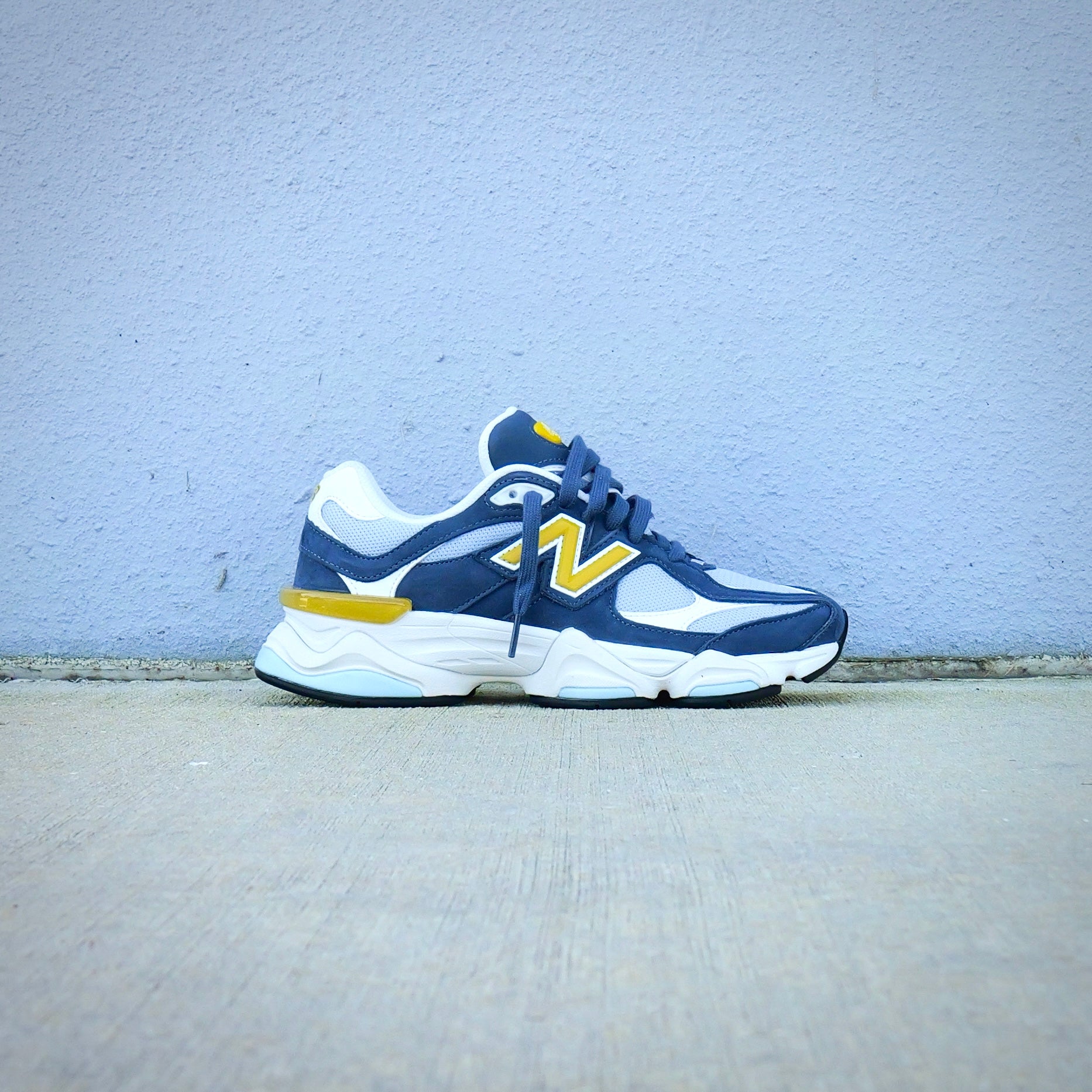 Mens New Balance 9060 (Blue/Yellow) -U906032N – SNEAKER TOWN