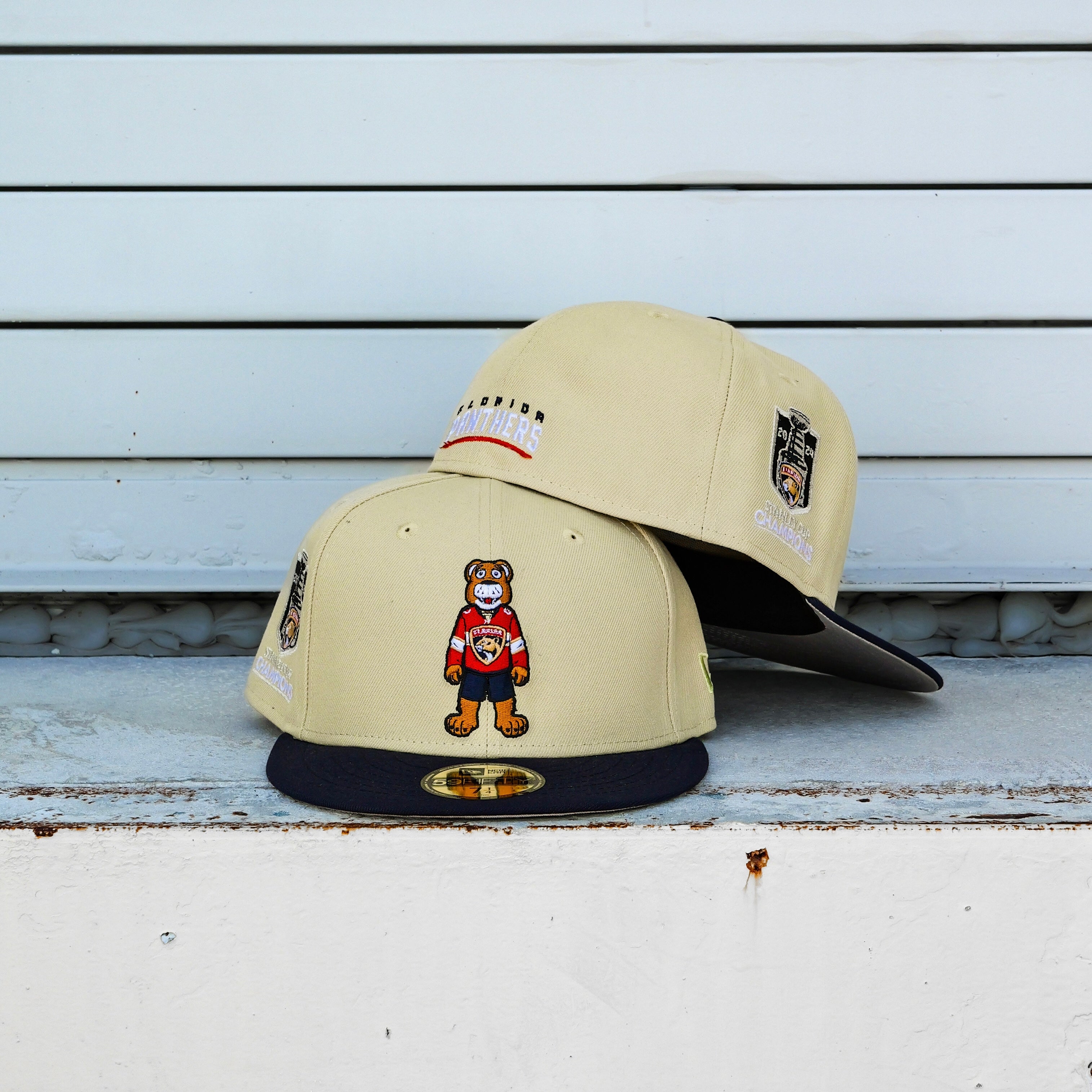 New Era Florida Panthers 2024 Stanley Cup Champions Side Patch Fitted - New Era