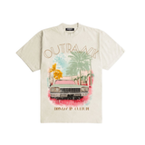 Outrank "Driven By Culture" Heavyweight T-shirt (Cream)