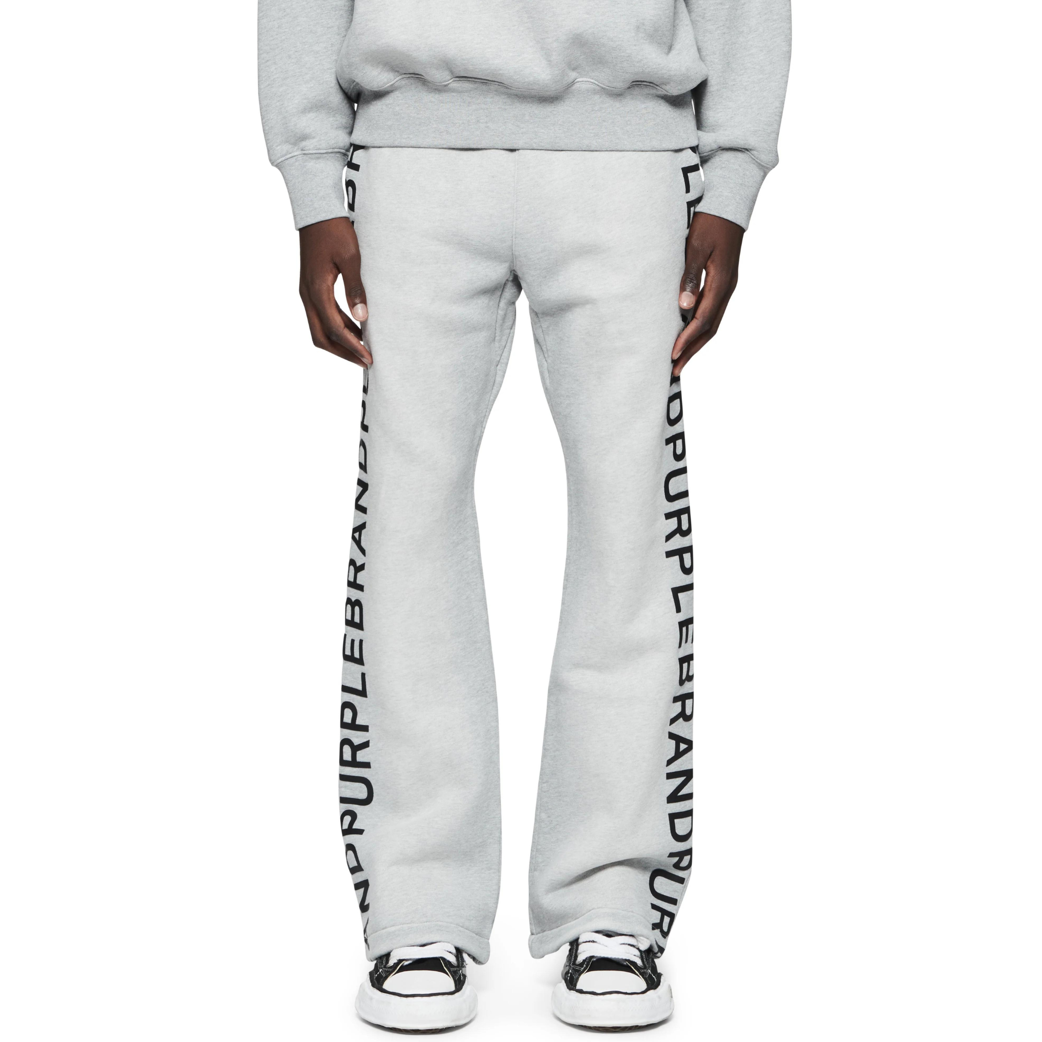 パンツ purple brand Purple Brand Crystal-Embellished Denim Relaxed-Fit Carpenter Pants