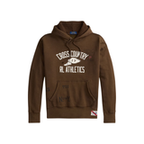 Polo Ralph Lauren Vintage Fit Fleece Graphic Hoodie (Court Brown)