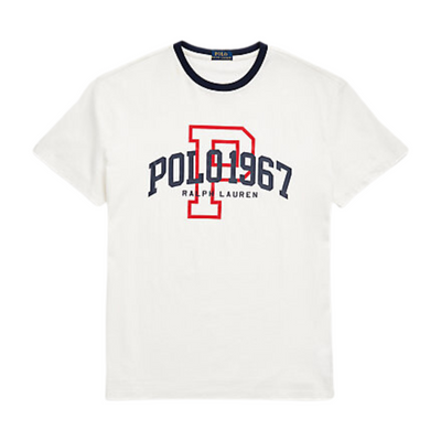 Polo Ralph Lauren Classic Fit Logo Jersey T-Shirt (White) - Polo Ralph Lauren