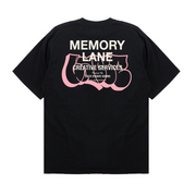 Memory Lane Lane Throwing Tee (Black) - Memory Lane