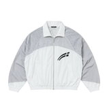 Rvs Labs "Astral" Zip Windbreaker (White /Cool Grey)