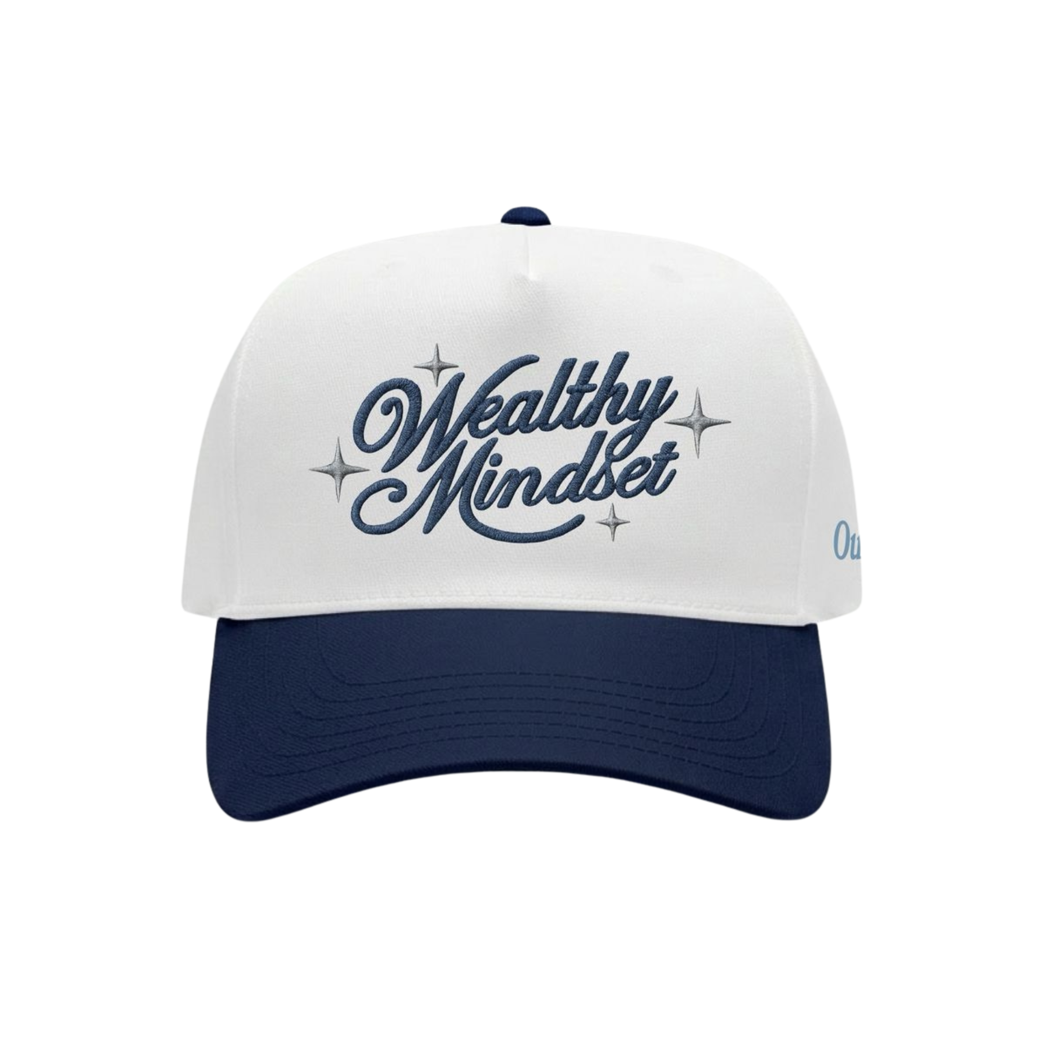 Outrank "Wealthy Mindset" Embroidered Snapback