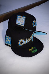 New Era Chicago White Sox 95th Anniversary Side Patch Fitted (Black)