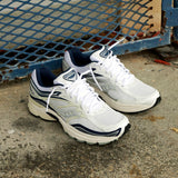 Mens Saucony ProGrid Omni 9 (White/Navy) - Saucony