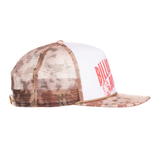 Billionaire Boys Club Camo Trucker Hat (Doeskin) - Billionaire Boys Club