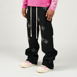 DUAA "Star" Black Pants - DUAA