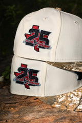 New Era Houston Texans 25th Season Side Patch Grey UV 59Fifty Fitted (Chrome/Real Tree Camo)
