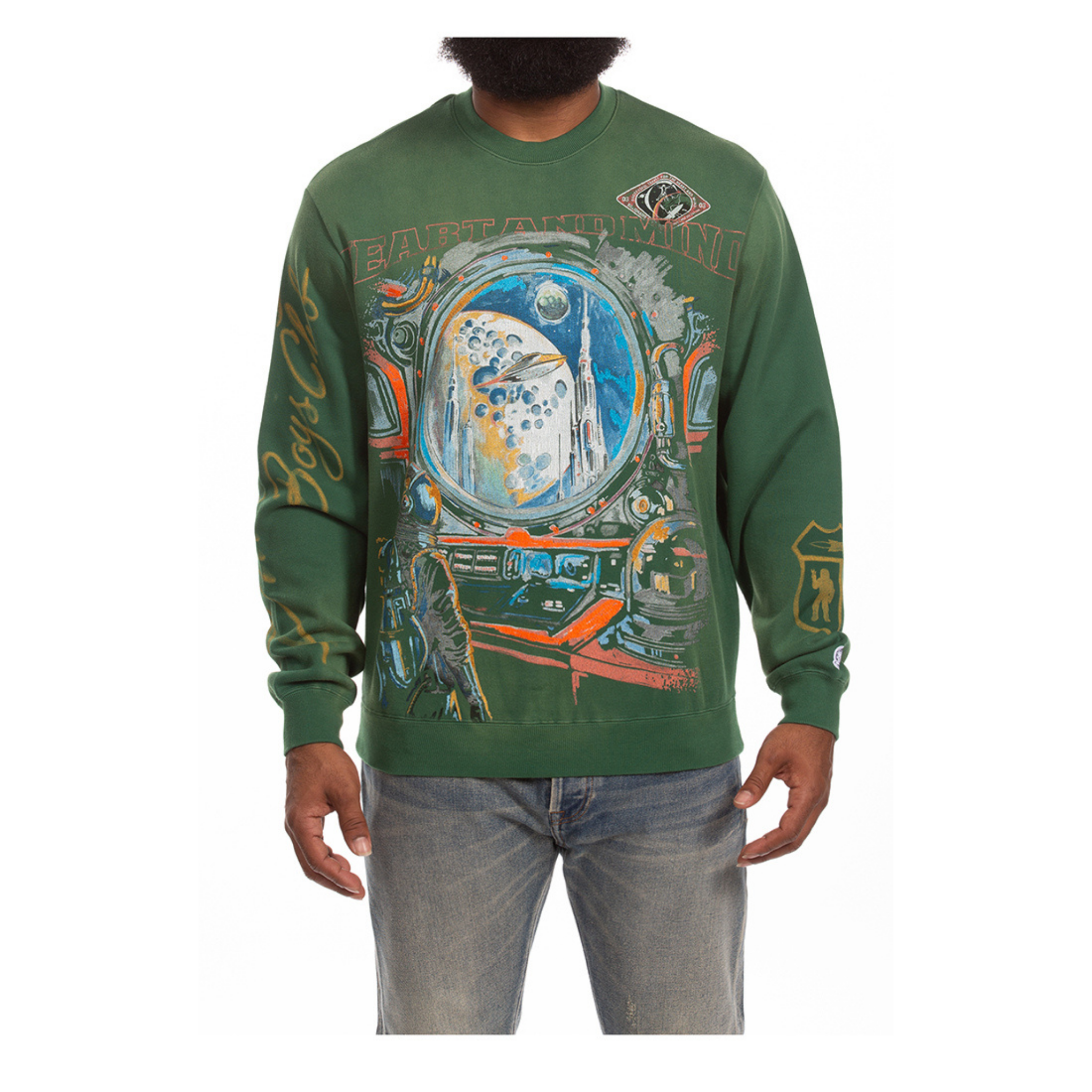 Billionaire Boys Club "Explore" LS Knit Tee (Eden)