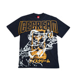 Icecream "Time" Knit Oversized Tee (Charcoal) - Ice Cream