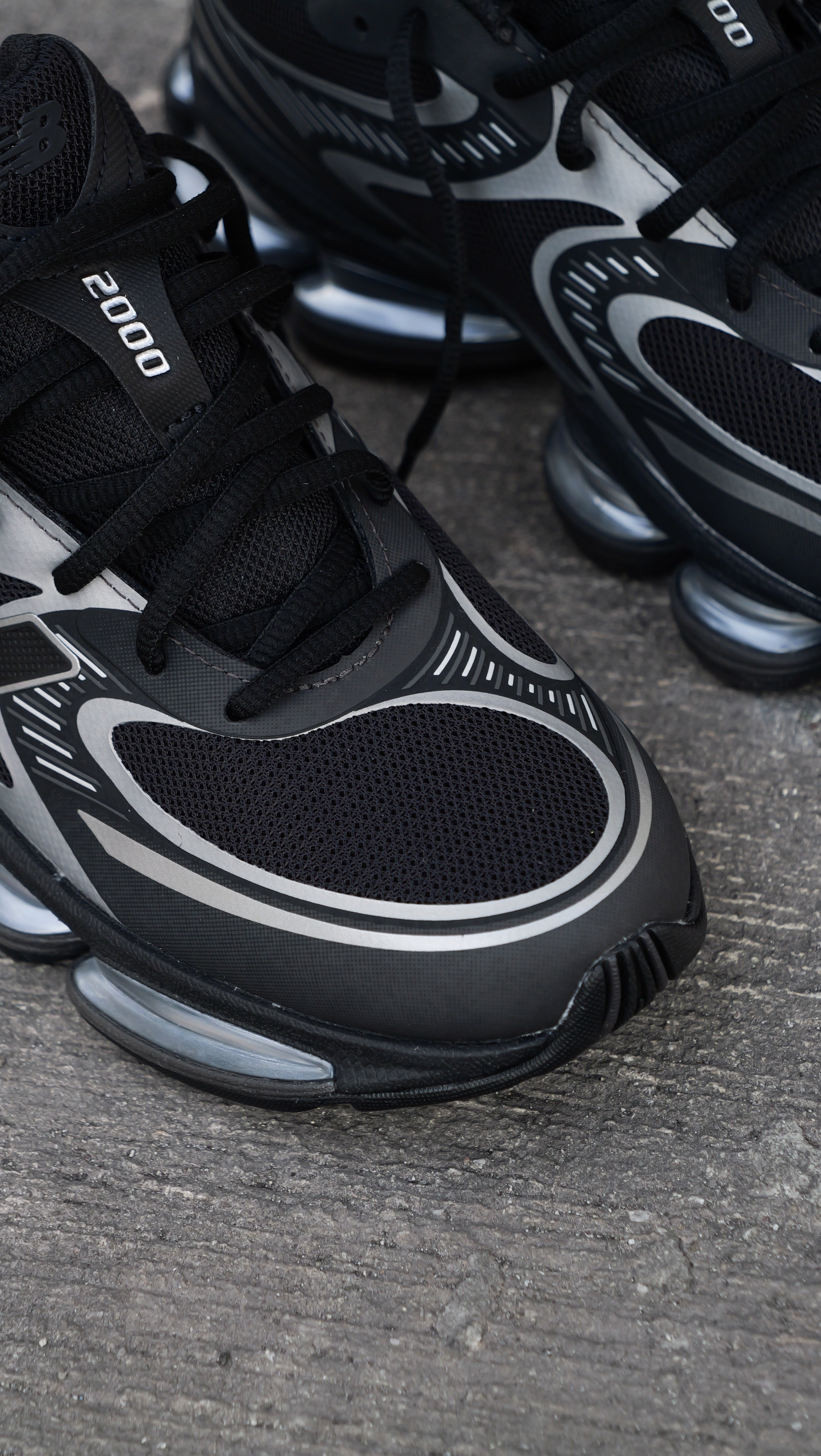 New Balance Abzorb 2000 (Black/Silver) - New Balance
