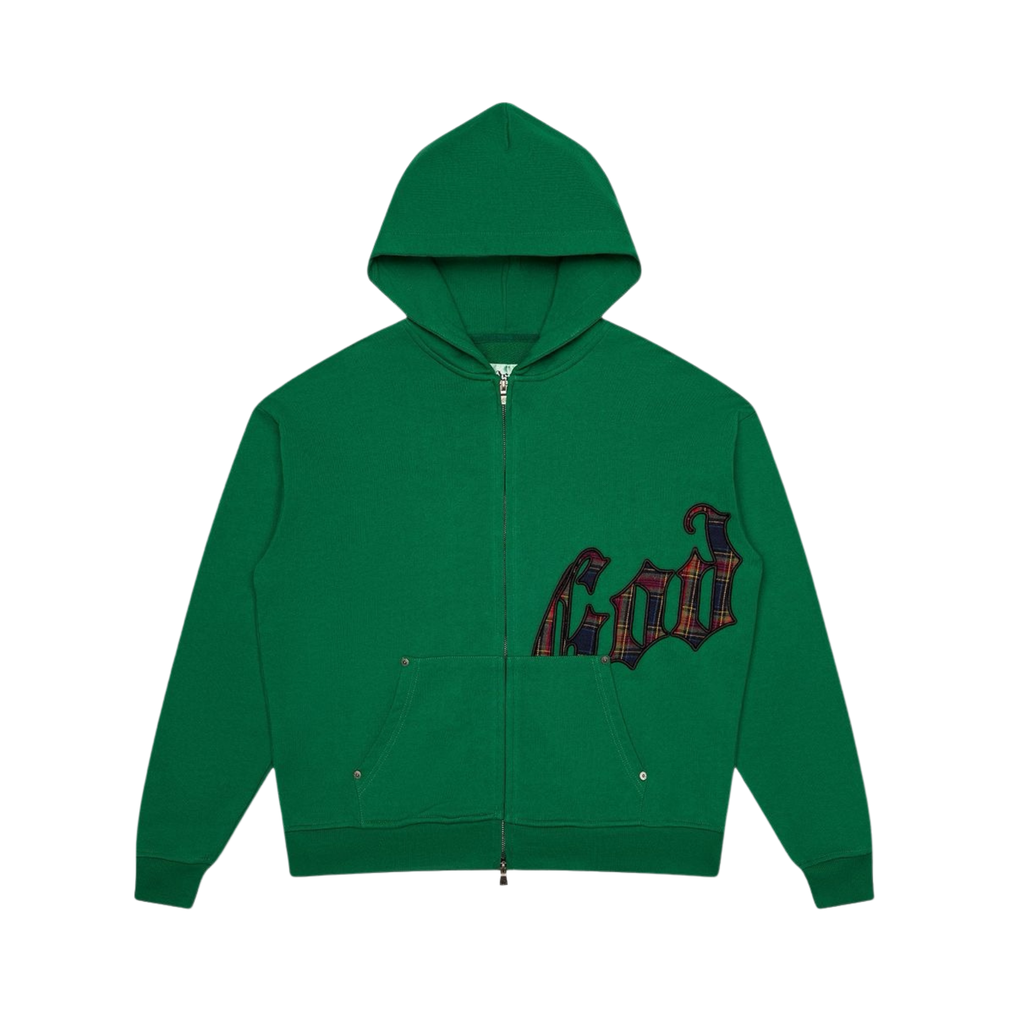Godspeed OG Logo Sweatsuit (Green Plaid)