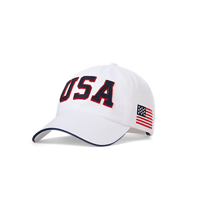 Polo Ralph Lauren Team USA Cap (White)