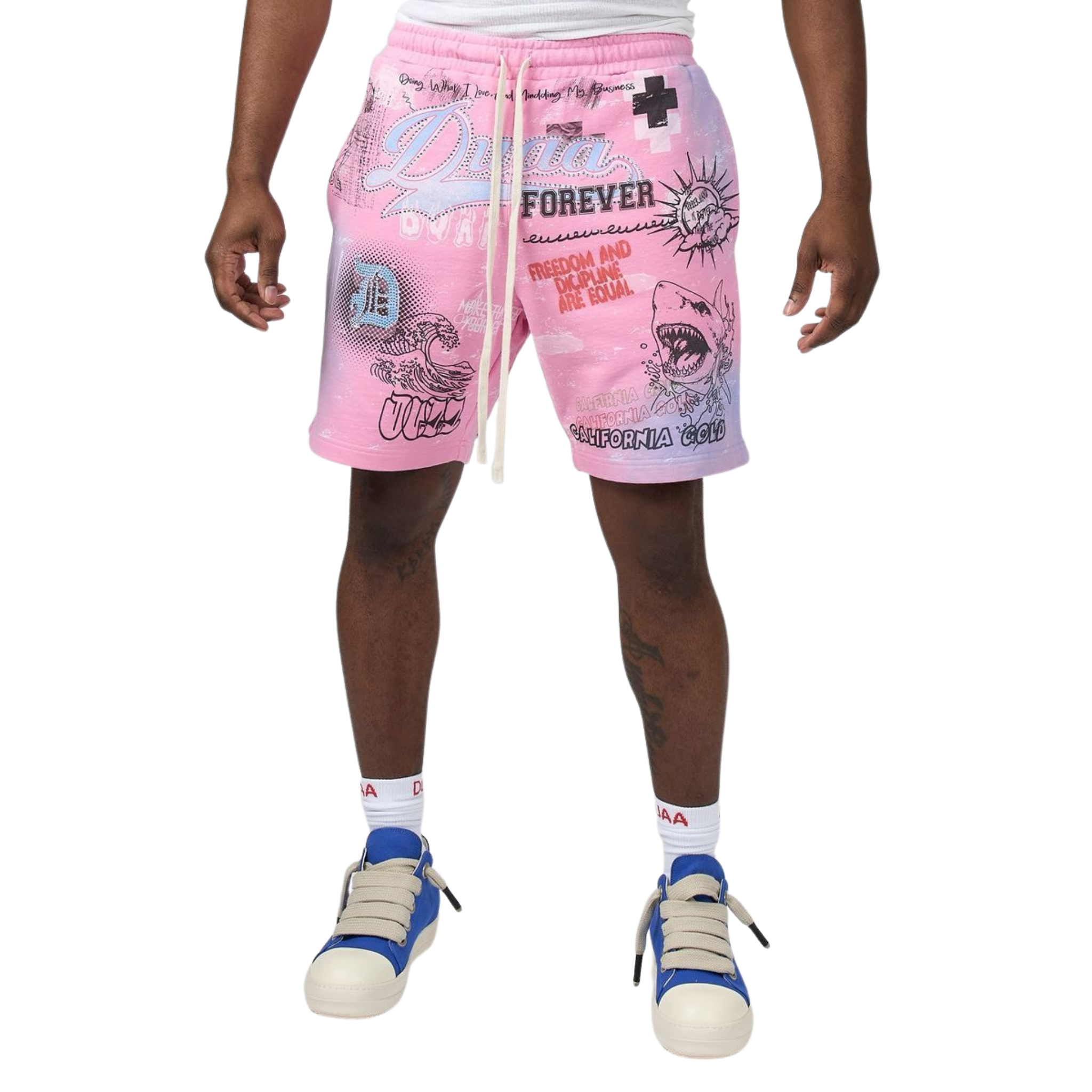DUAA "CLOUD" Shorts (Pink)