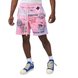 DUAA "CLOUD" Shorts (Pink)