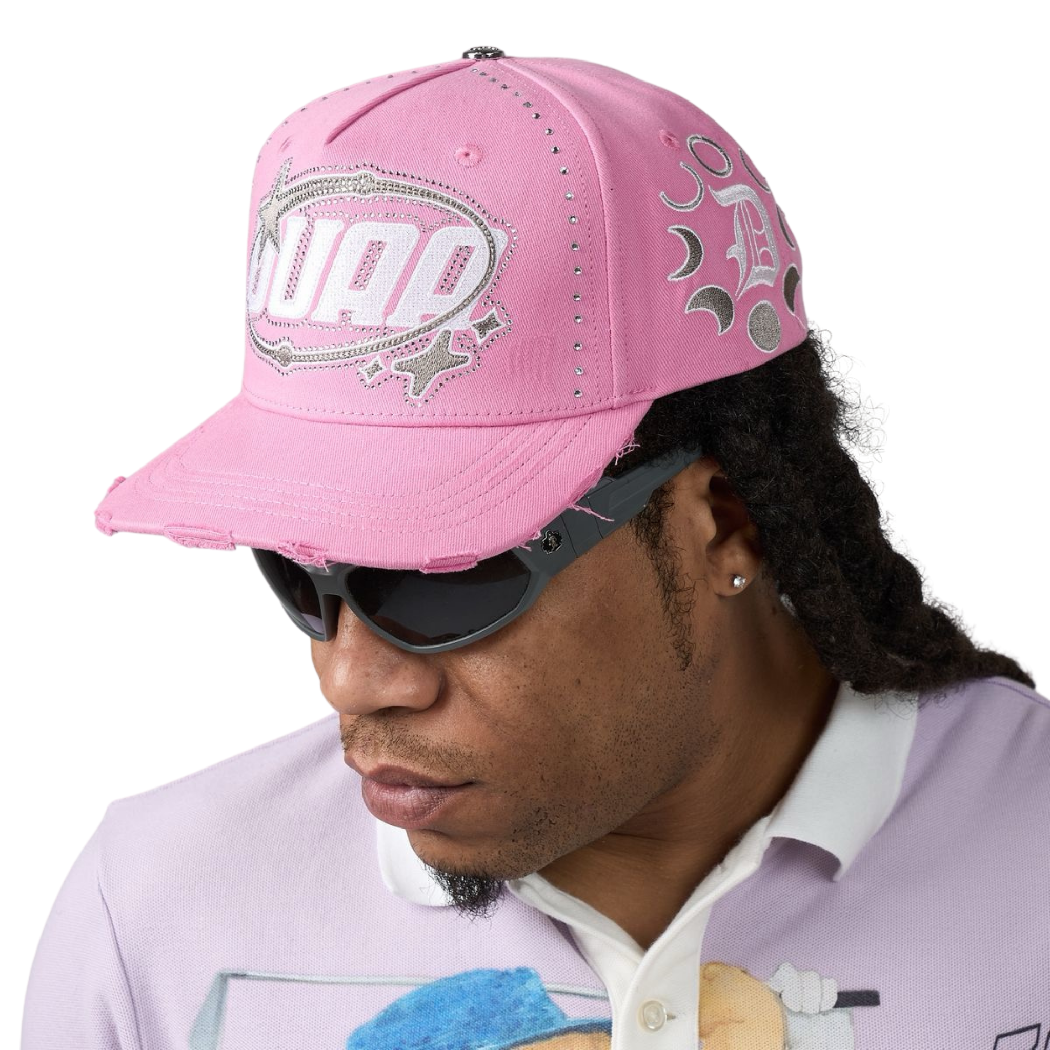 DUAA "PETAL" Snapback Hat (Pink)
