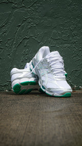 Mens Asics Gel-Cumulus 16 (White / Edamame Green)