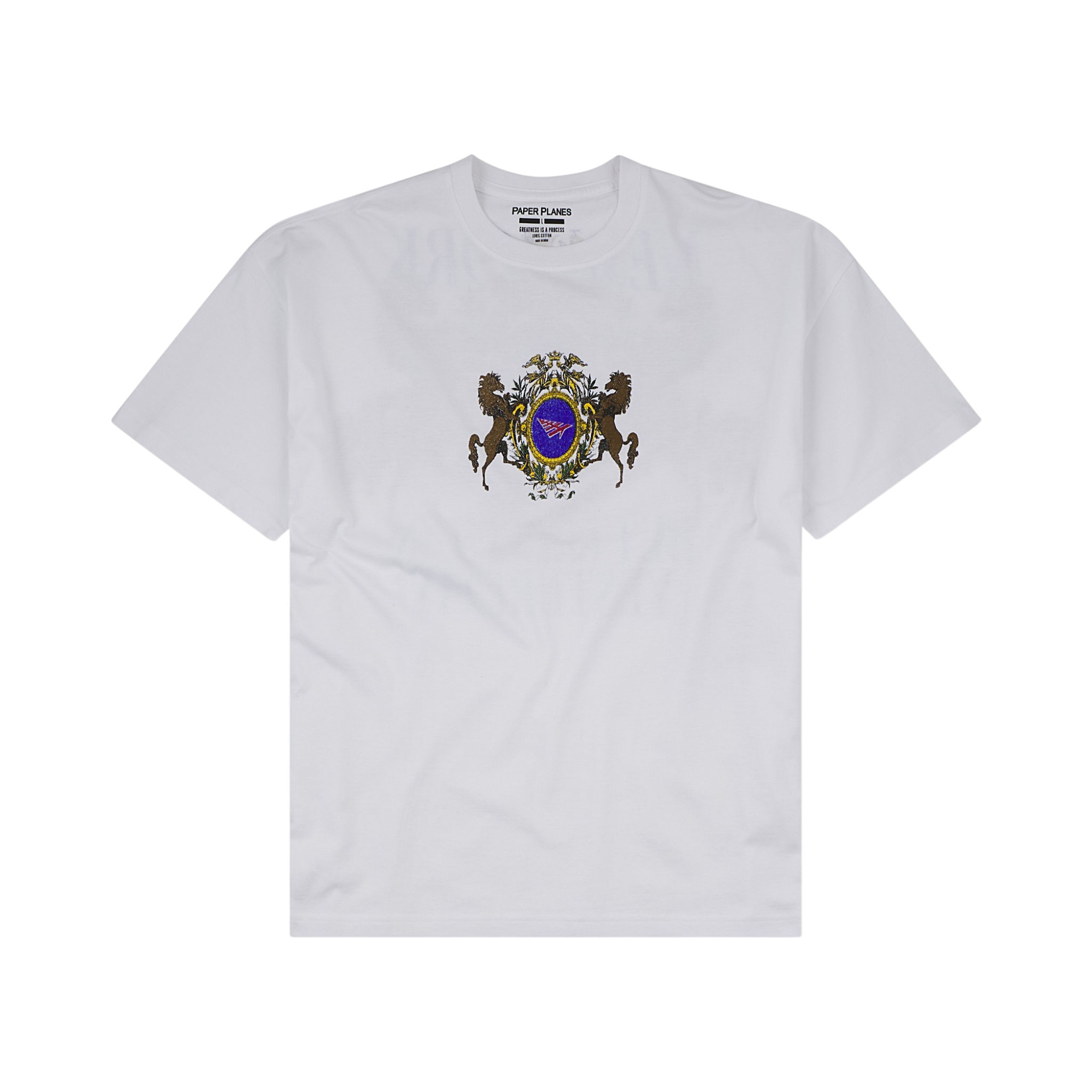 Paper Planes "Crest" Tee (White) - Paper Plane