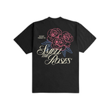 Outrank "Smell the Roses" Heavyweight T-shirt (Black) - Outrank