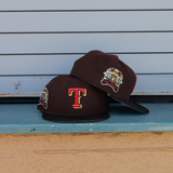 New Era Texas Rangers 2019 Final Season 59Fifty Fitted (Brown/Black) - New Era