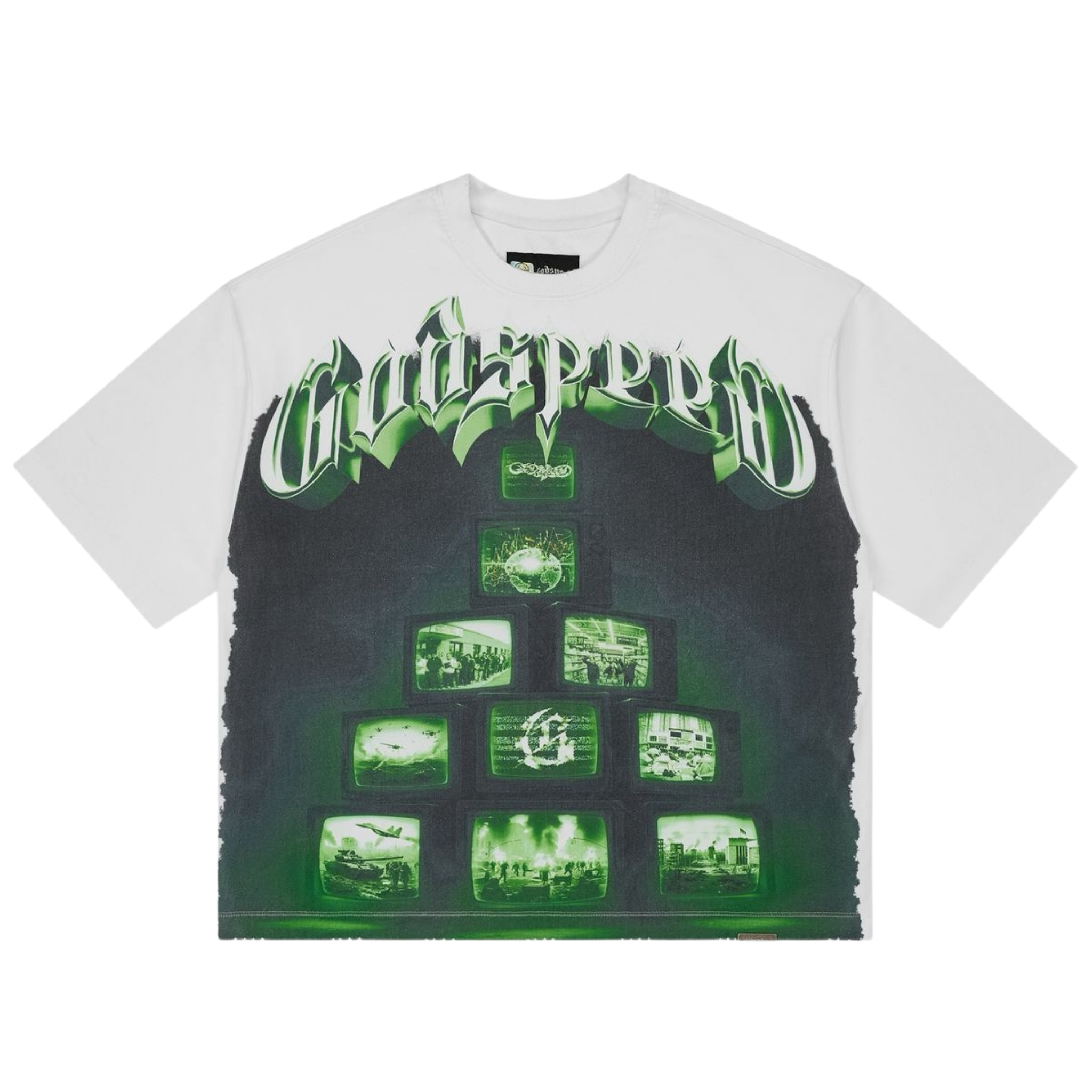 Godspeed "Overstimulated" T-shirt (White)