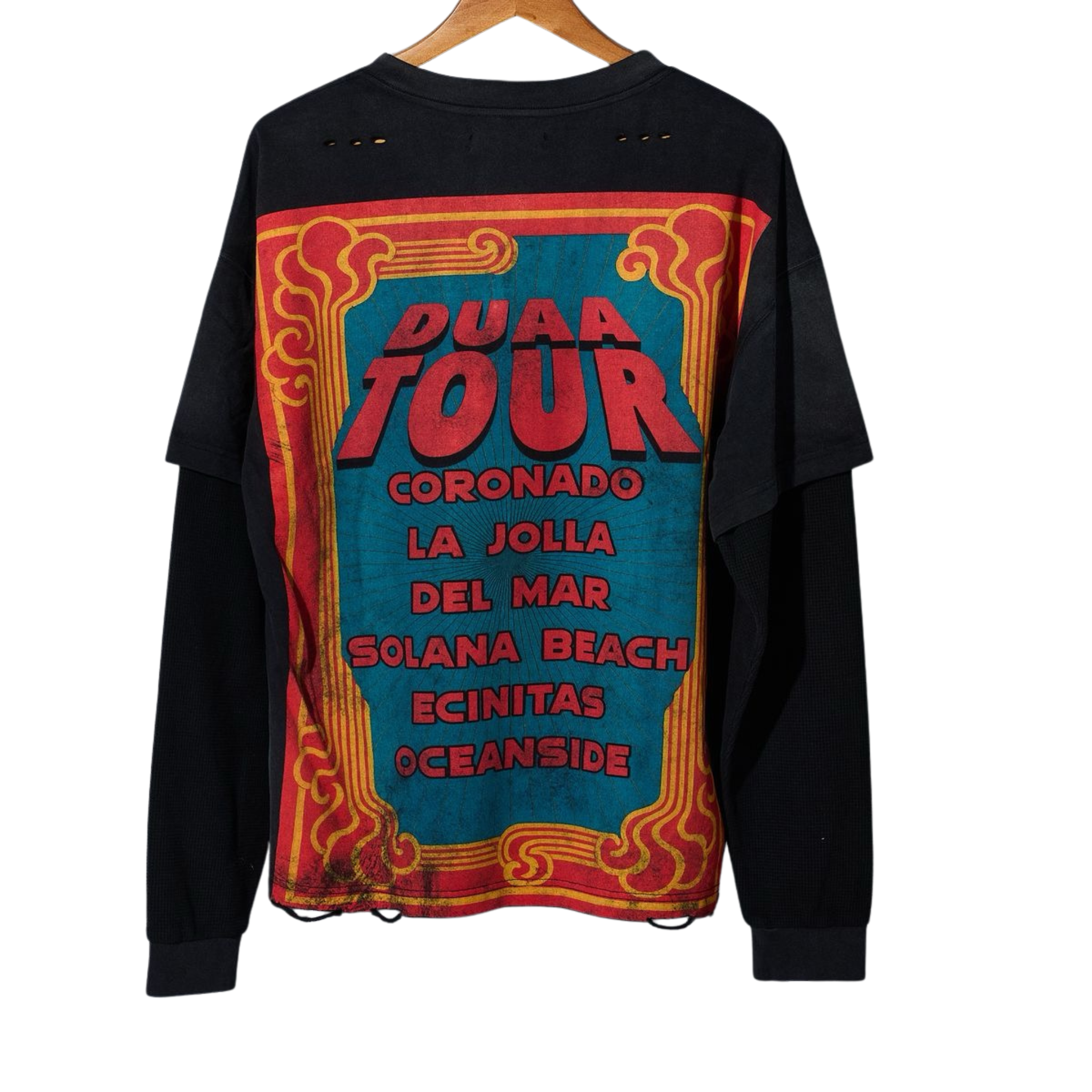 DUAA "World Tour" LS Tee - DUAA