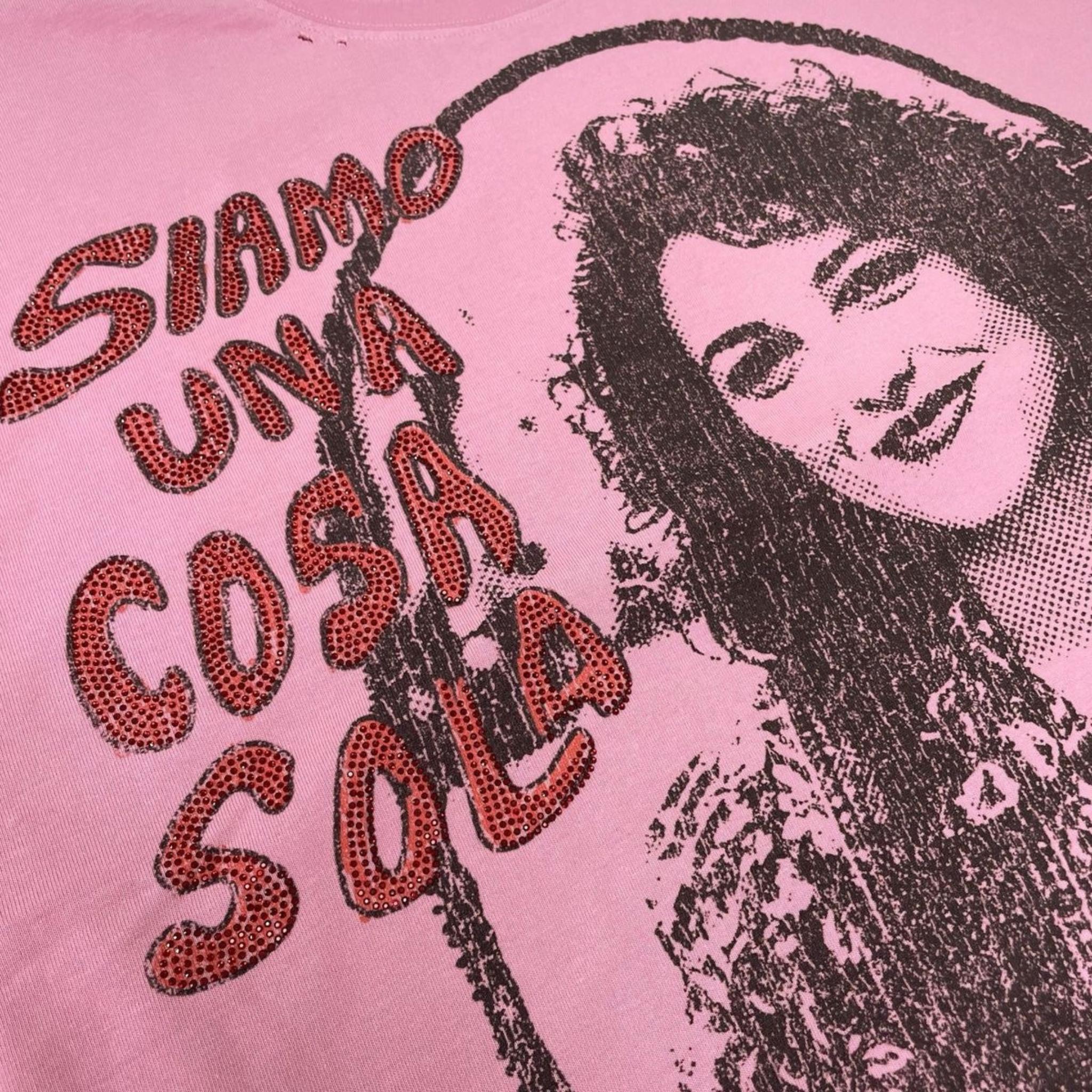Stile De Amor "COSA SOLA" Tee (Pink) - Stile Amor De Galleria