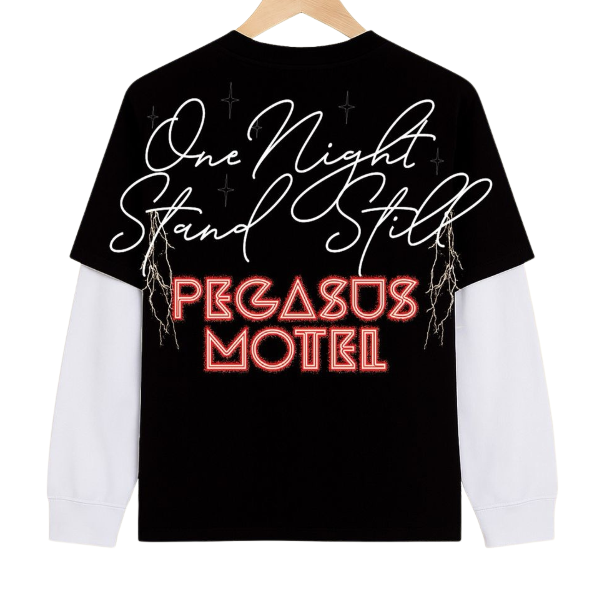 Dry Rot "Pegasus Motel" Layered LS (Black) - Dry Rot