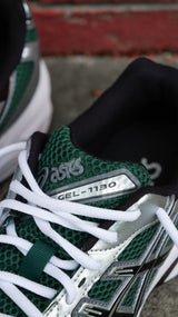 Mens Asics Gel-1130 (Evergreen/Black)