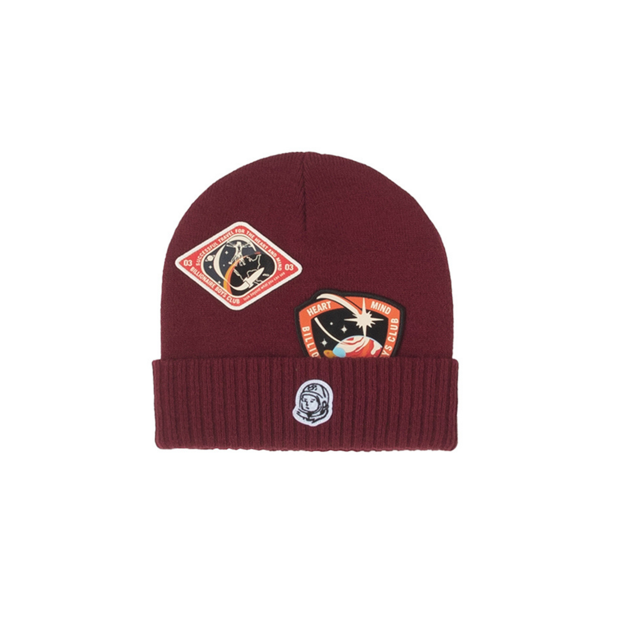 Billionaire Boys Club "Stamps" Beanie (rhododendron)