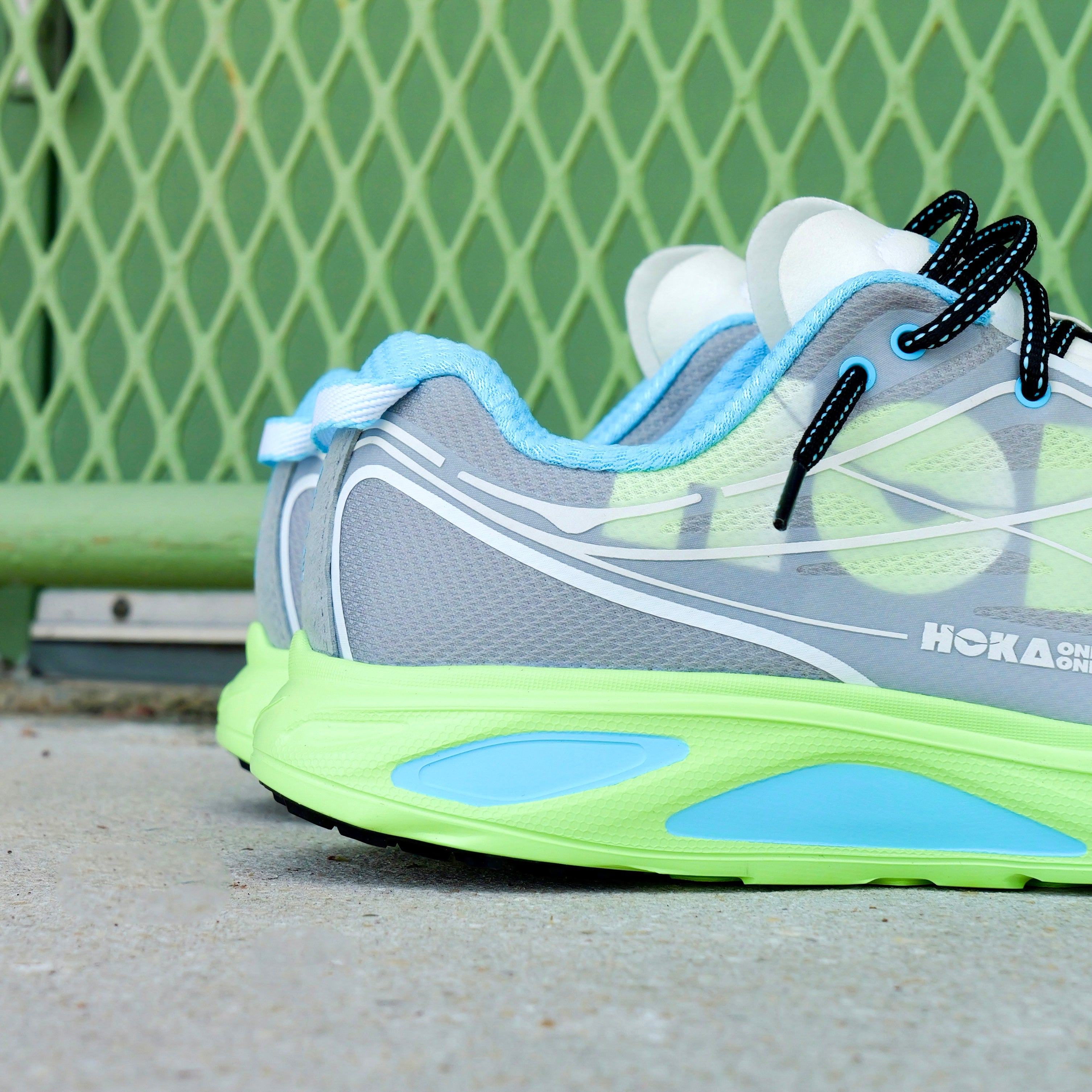 Hoka U Huaka Pro (Stellar Grey/Neon Yuzu)
