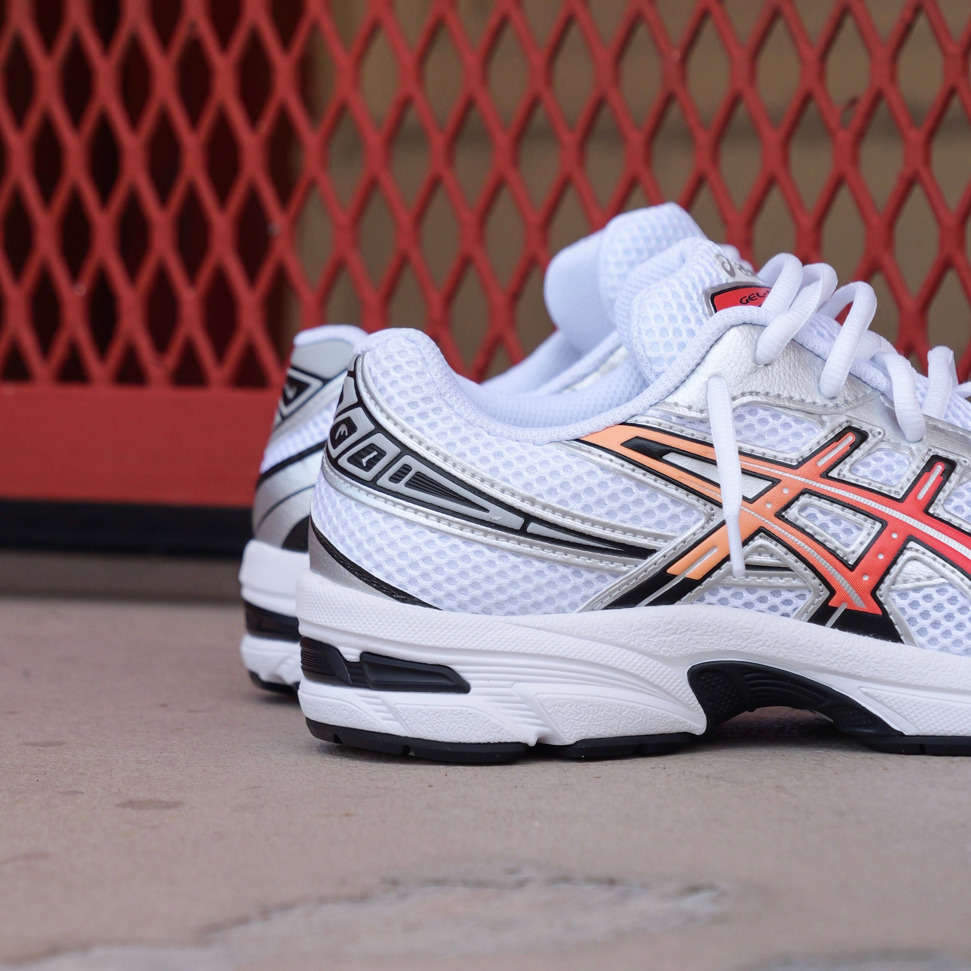 Asics Gel-1130 Grade School (White/Red Snapper)