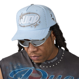 DUAA "BREEZE" Snapback Hat (Powder Blue)