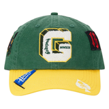 Godspeed "Rugby Home Team" Dad Hat (Green/Yellow)