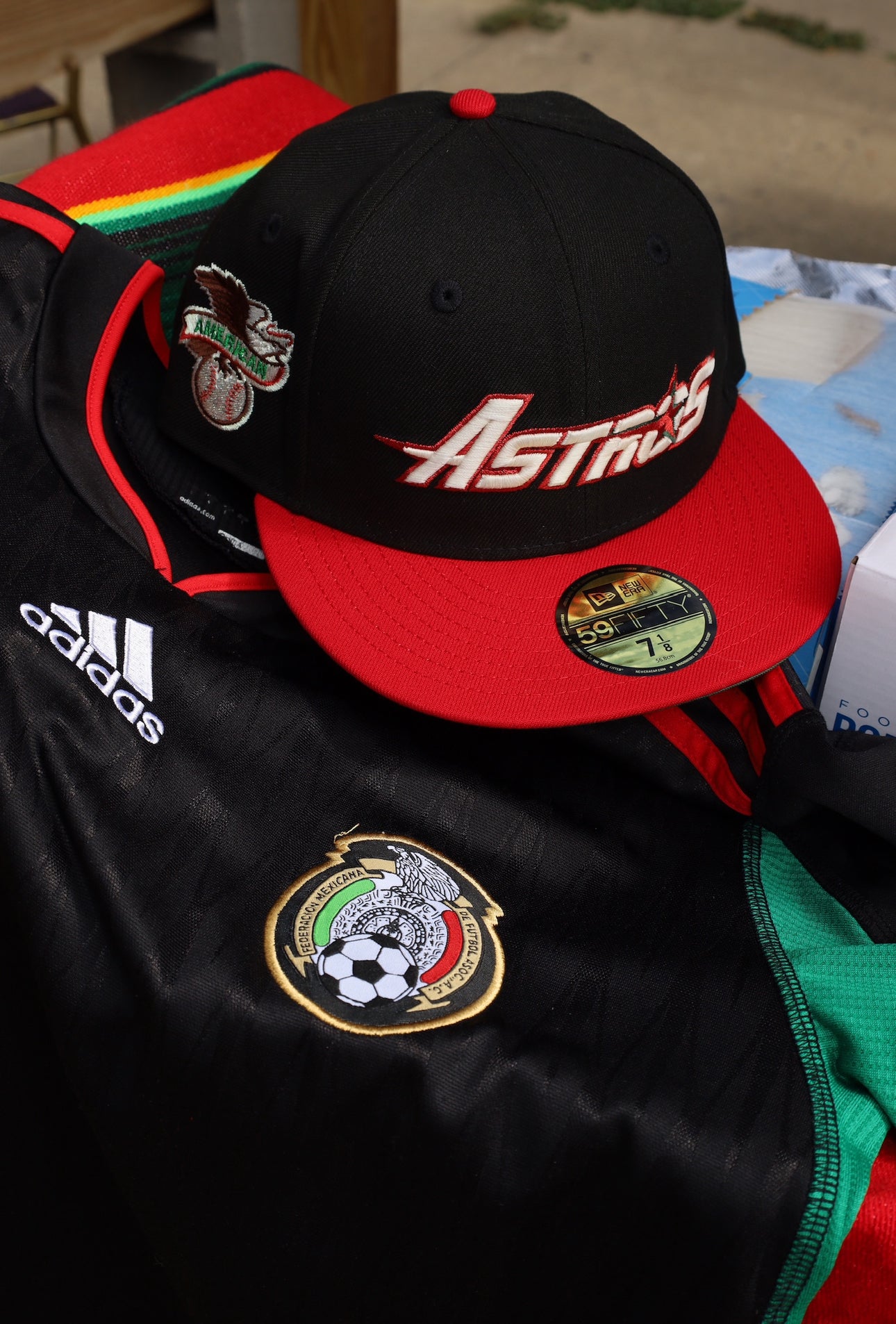 New Era Houston Astros American League Side Patch Fitted - New Era