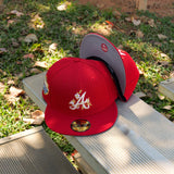 New Era Atlanta Braves 1999 World Series Side Patch Fitted (Red) - ST New Era