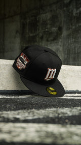 New Era Minnesota Twins 2014 ASG Side Patch Grey UV 59Fifty Fitted (Black)