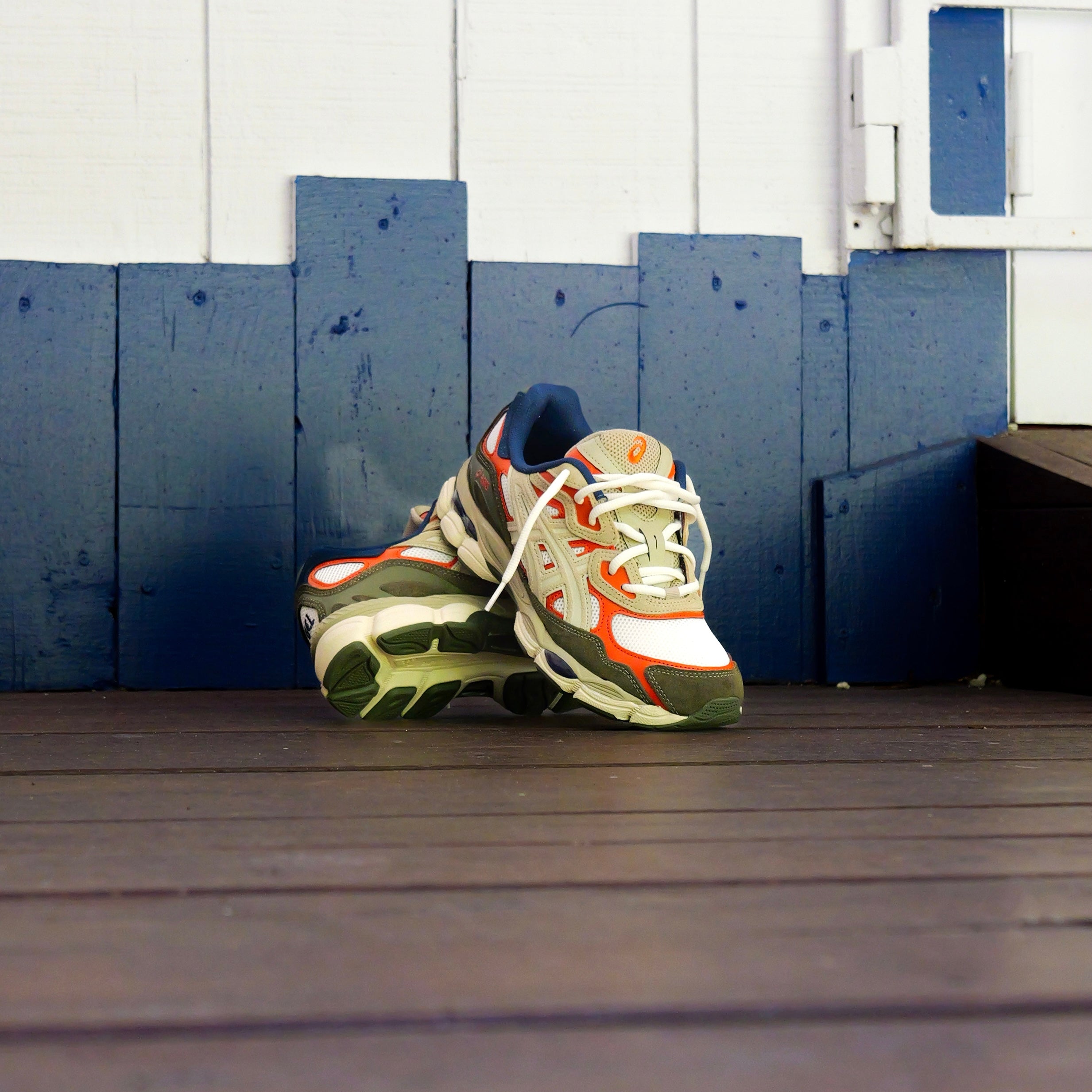 Mens Asics Gel-NYC (Cream/Irvine) - Asics