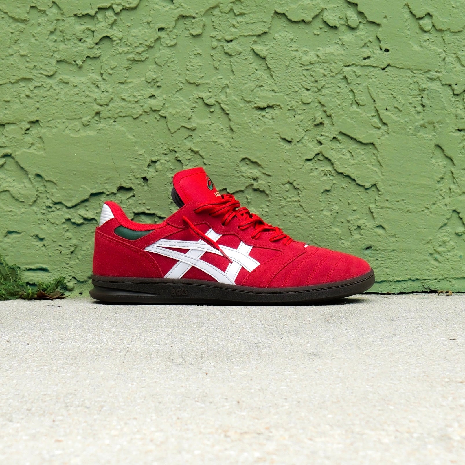Mens Asics LEGGEREZZA ST (Classic Red/White)