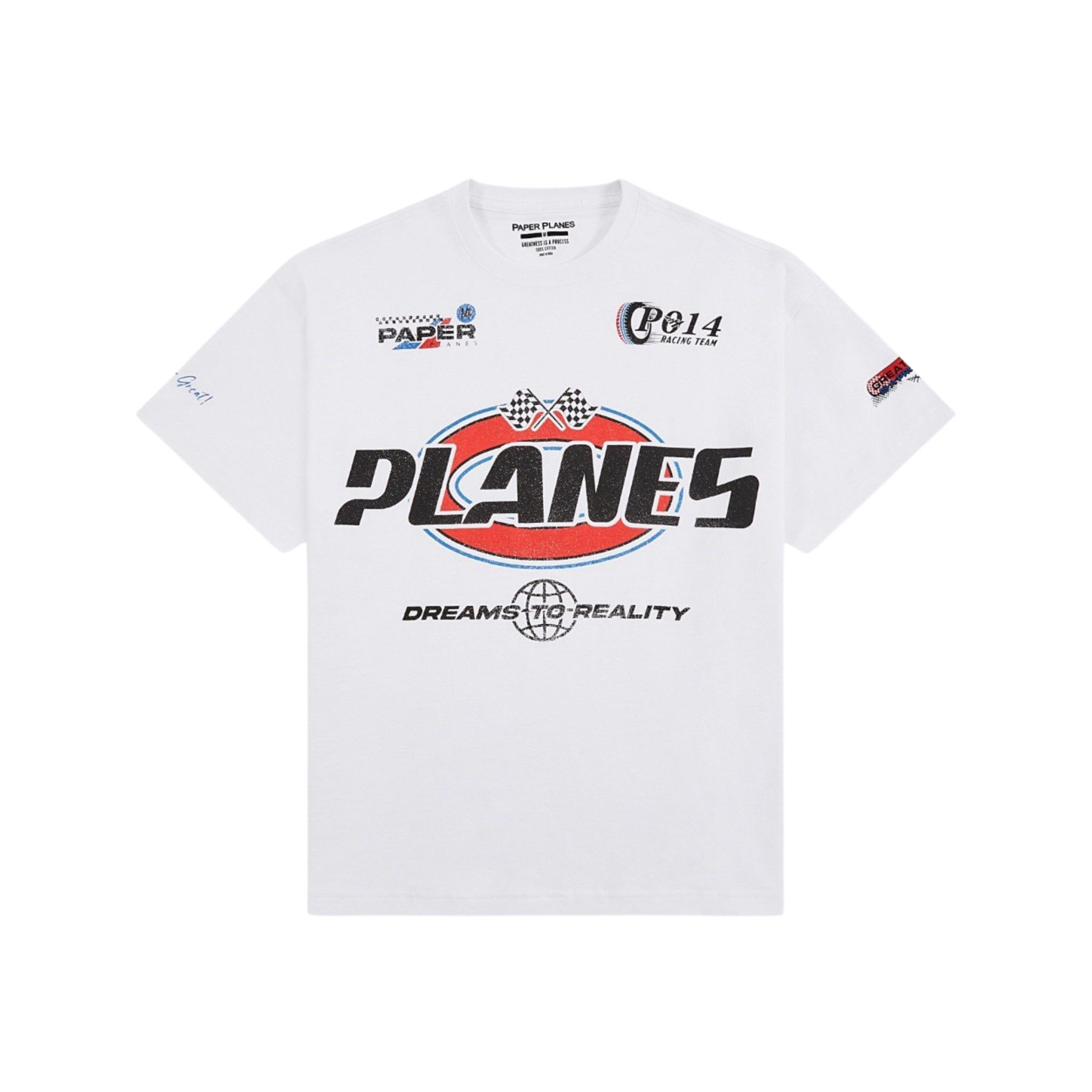 Paper Planes "Raceway" Tee (White) - Paper Plane