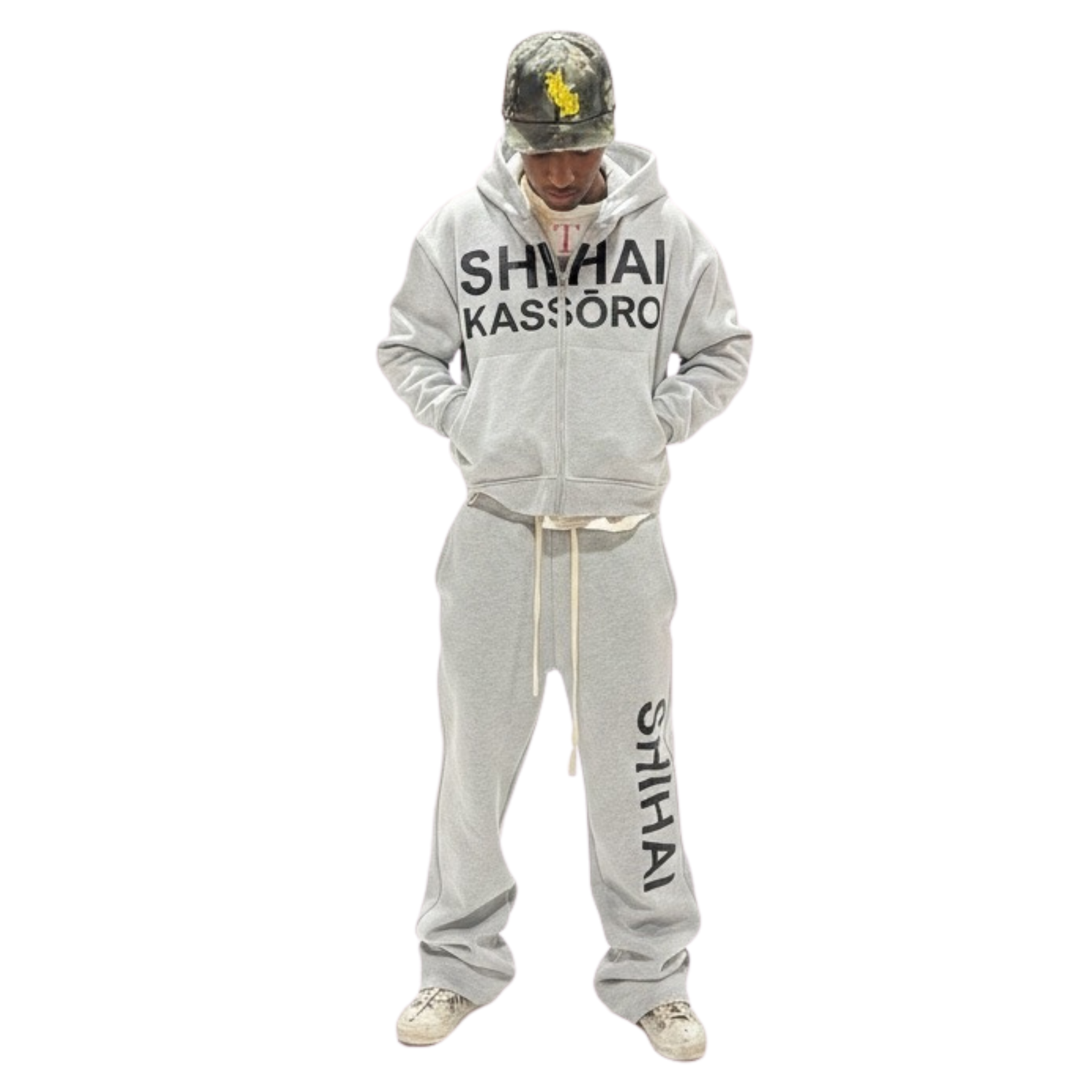 SHIHAI Heather Grey Set - SHIHAI KASSORO
